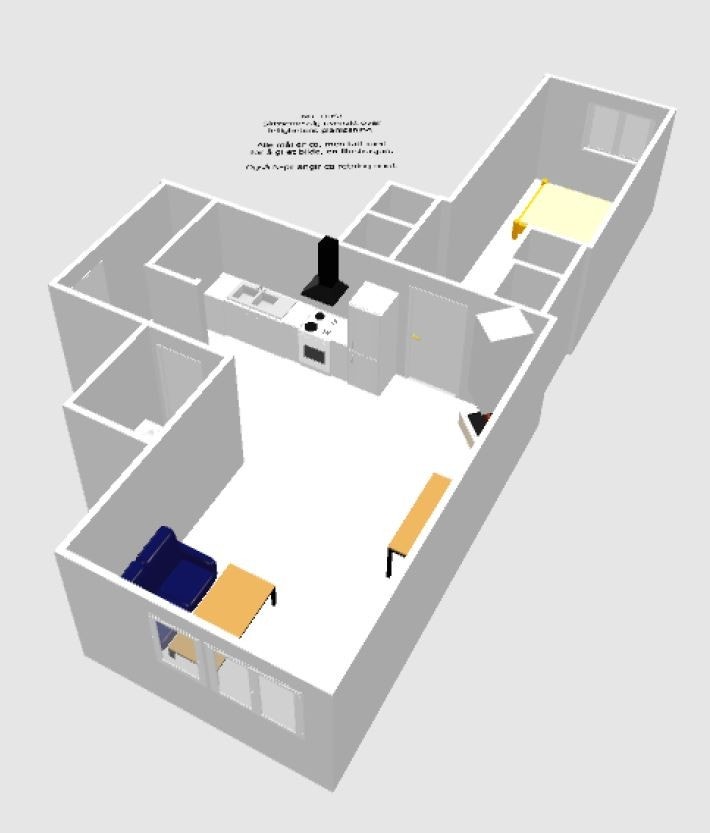 35-3D skisse Galleribilde