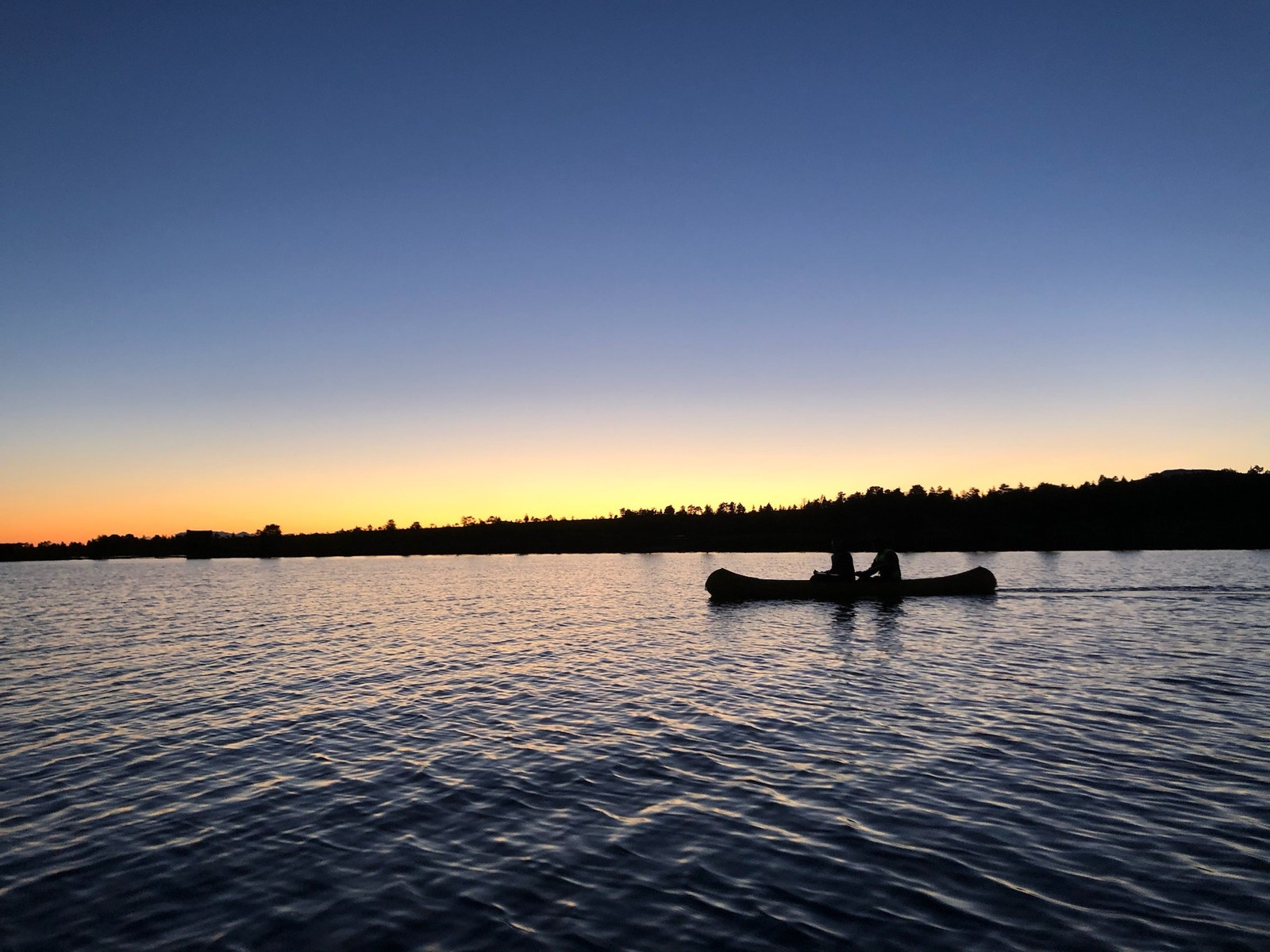 Kanotur på Herjevatnet Galleribilde