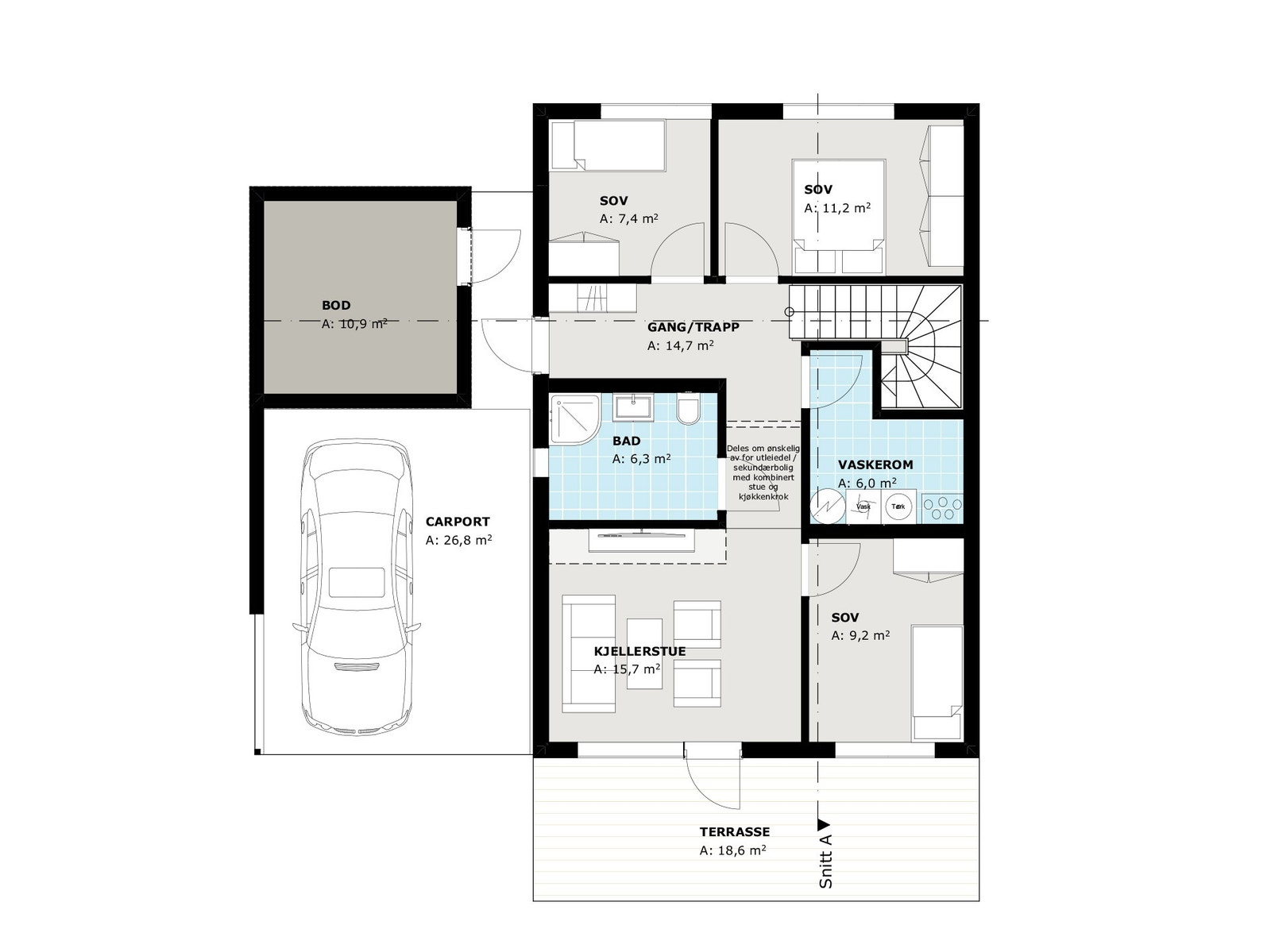 Plantegning h01 Galleribilde