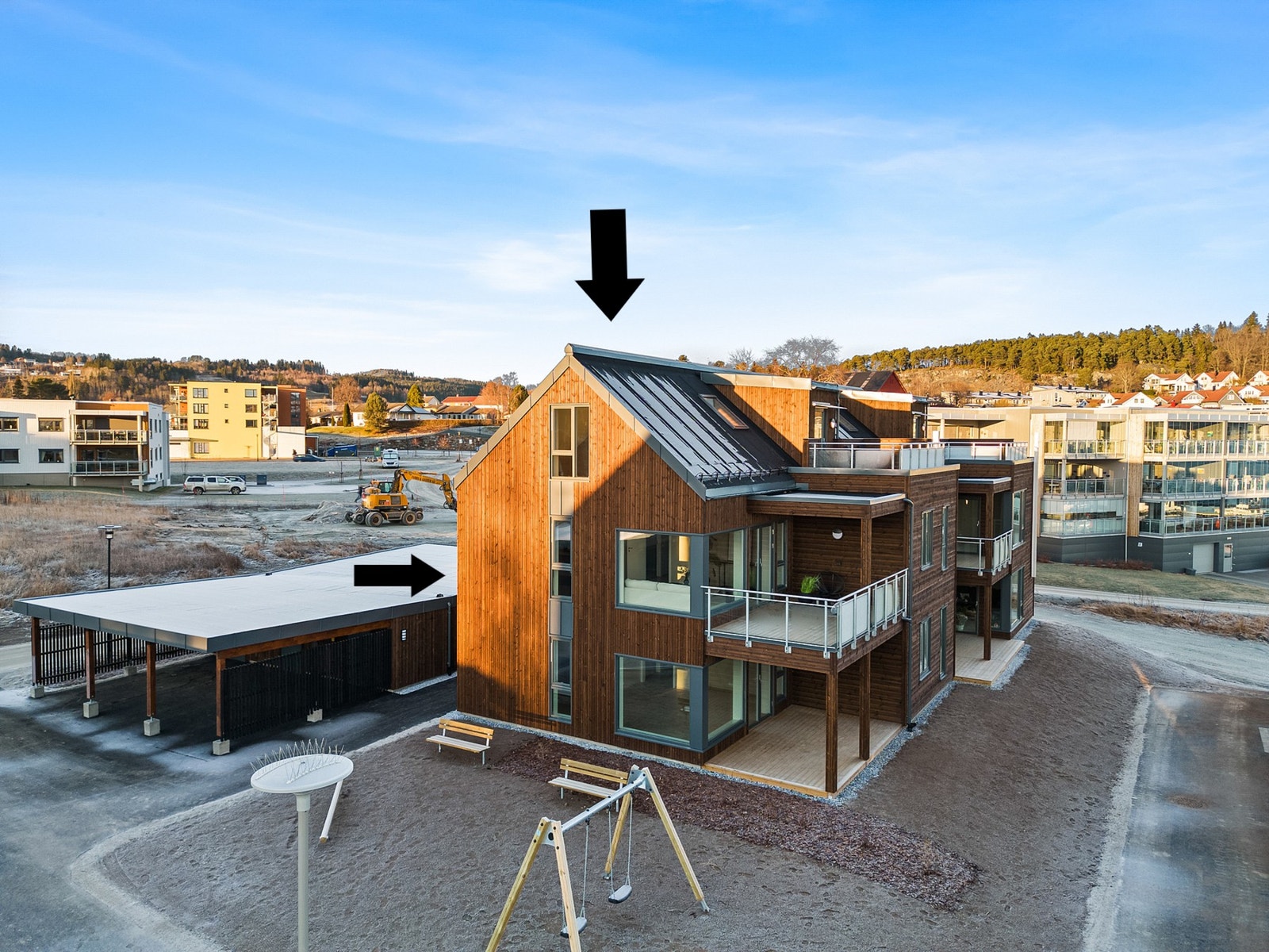 Velkommen til en Toppetasjeleilighet på Børgin sjøside. Galleribilde