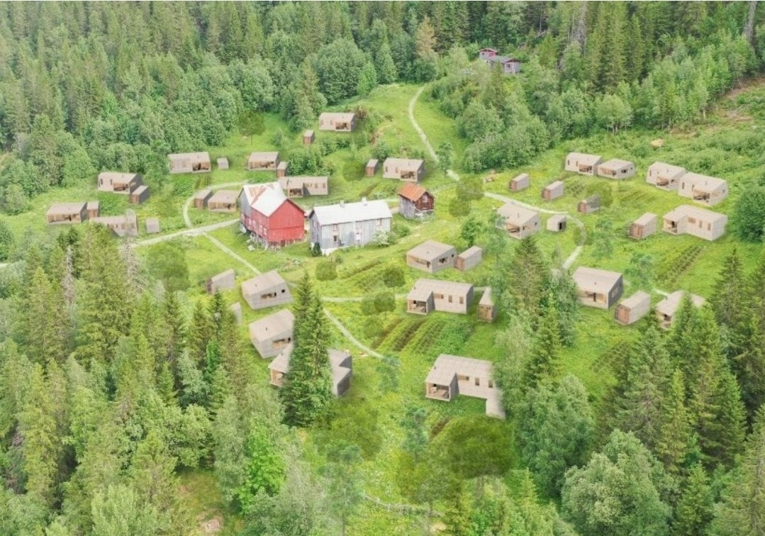 Planlagt kolonihage Galleribilde