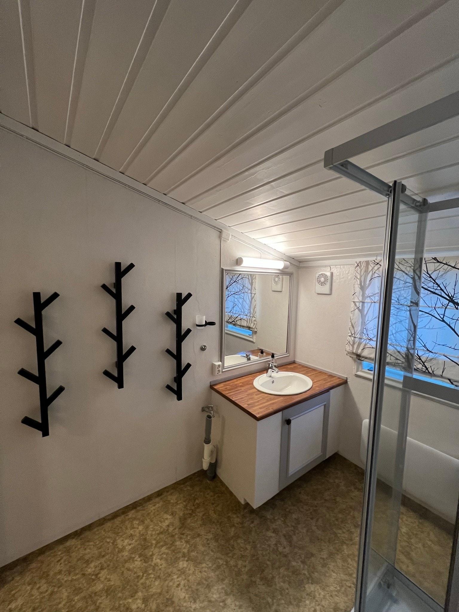 Stort og fint speil Galleribilde