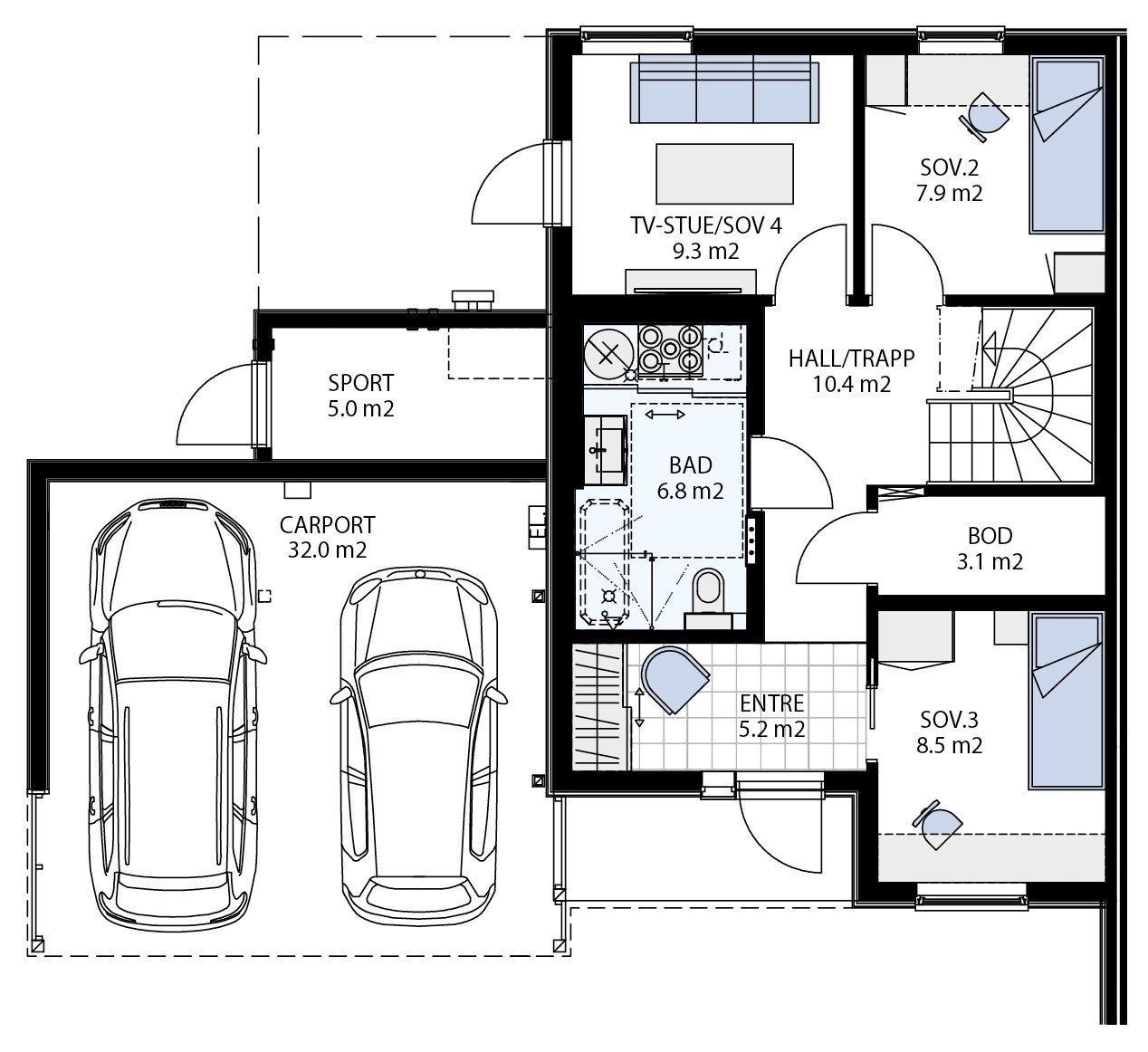 Plan 1 Galleribilde