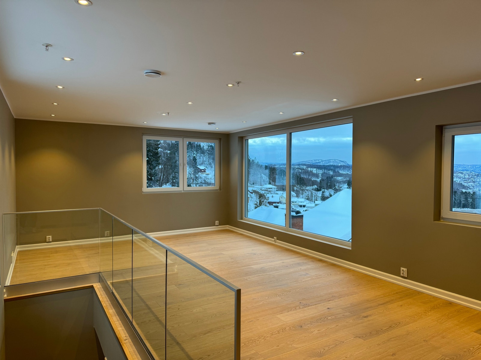 Stue, spisestue med fantastisk utsikt Galleribilde