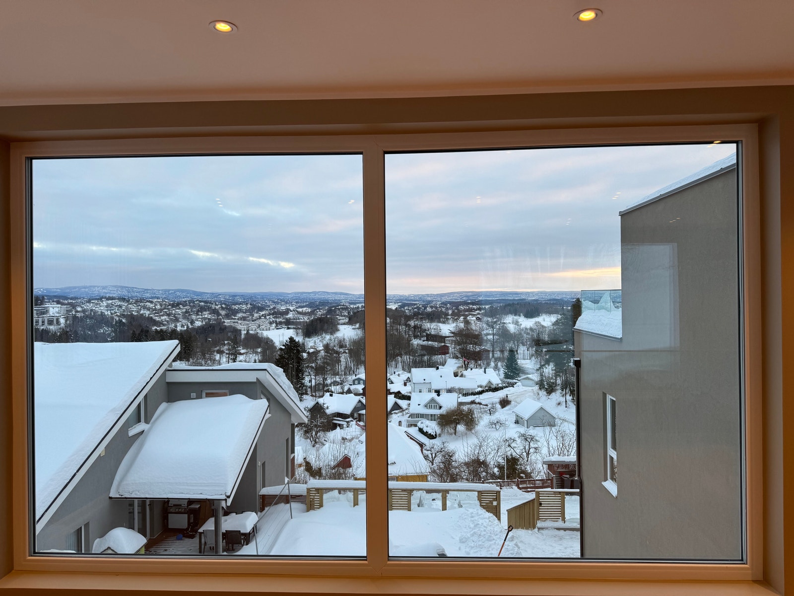 Utsikt fra stue Galleribilde