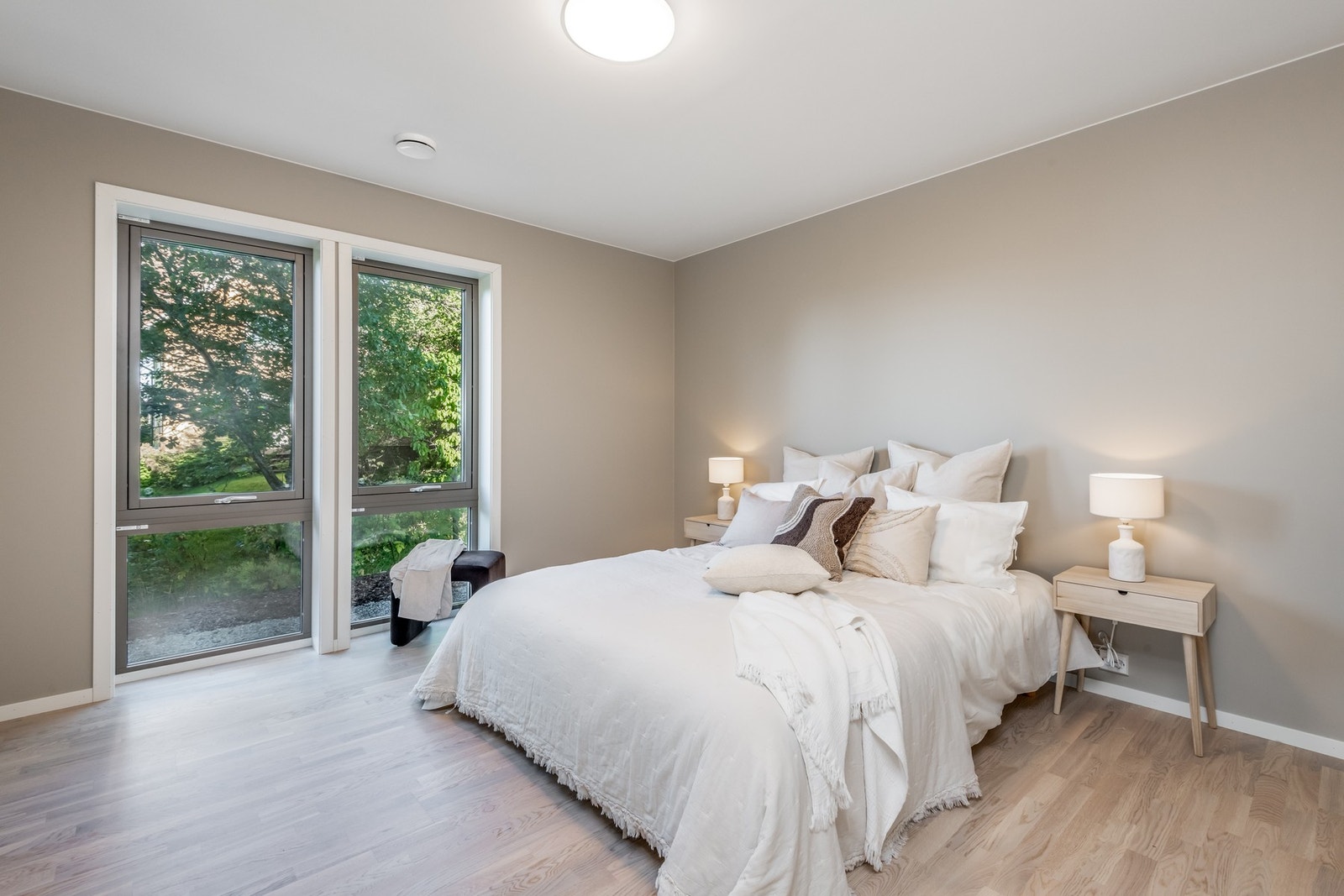 Det er totalt to soverom i leiligheten. Galleribilde