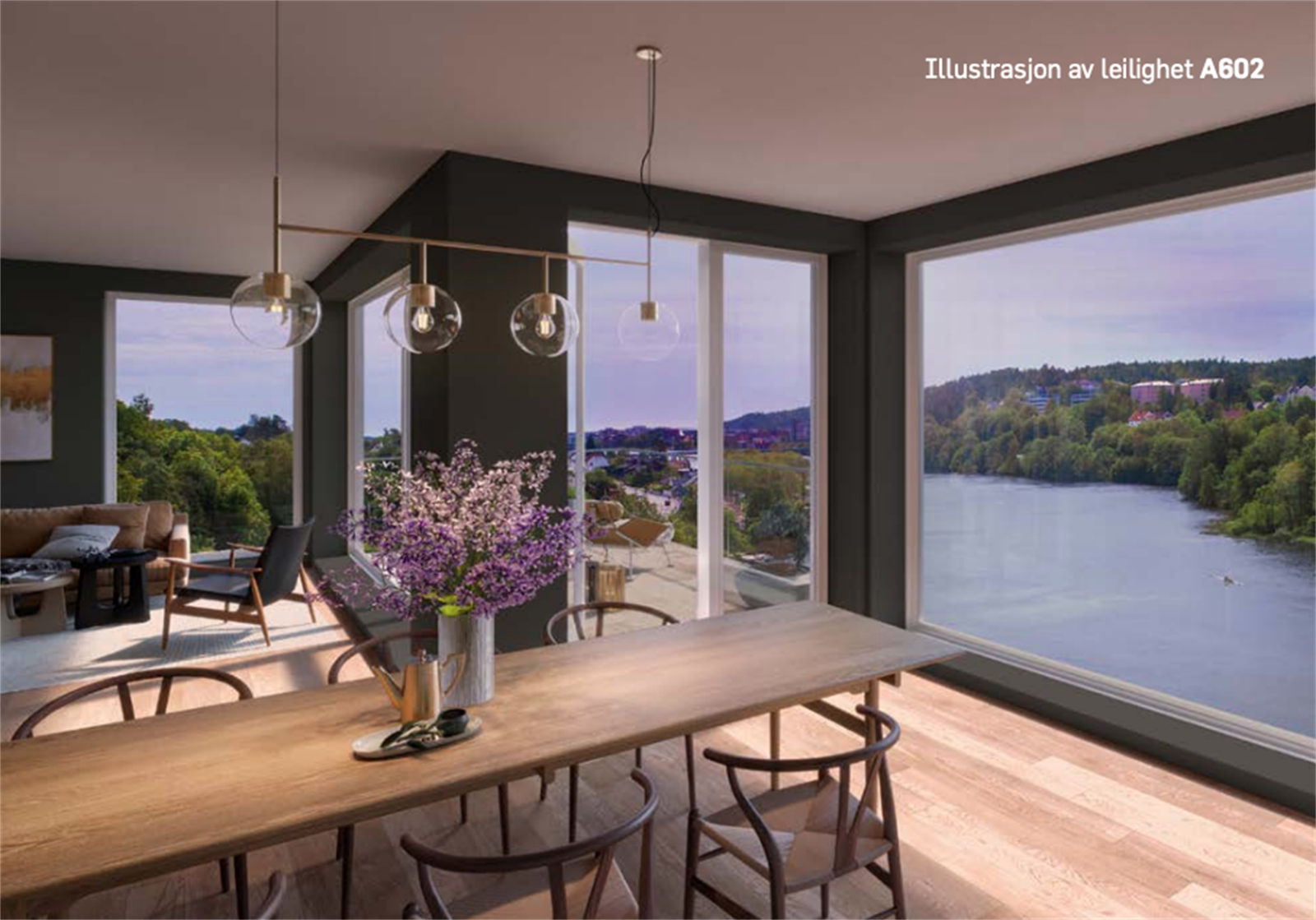 Illustrasjon fra leiligheten Galleribilde