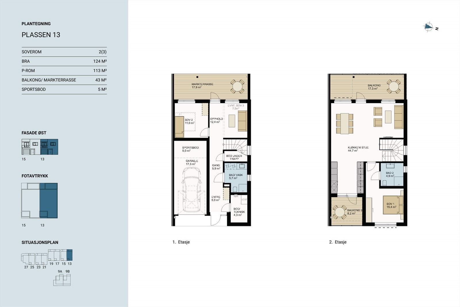 Plassen 13 - begge etasjer Galleribilde