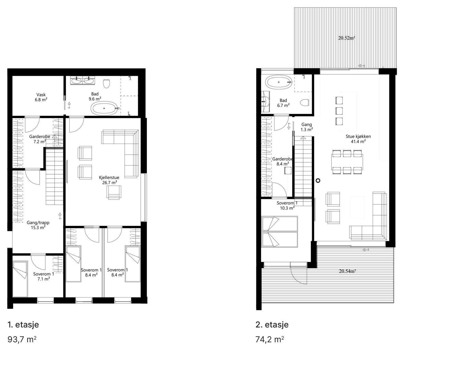 BV10 B - plantegninger Galleribilde