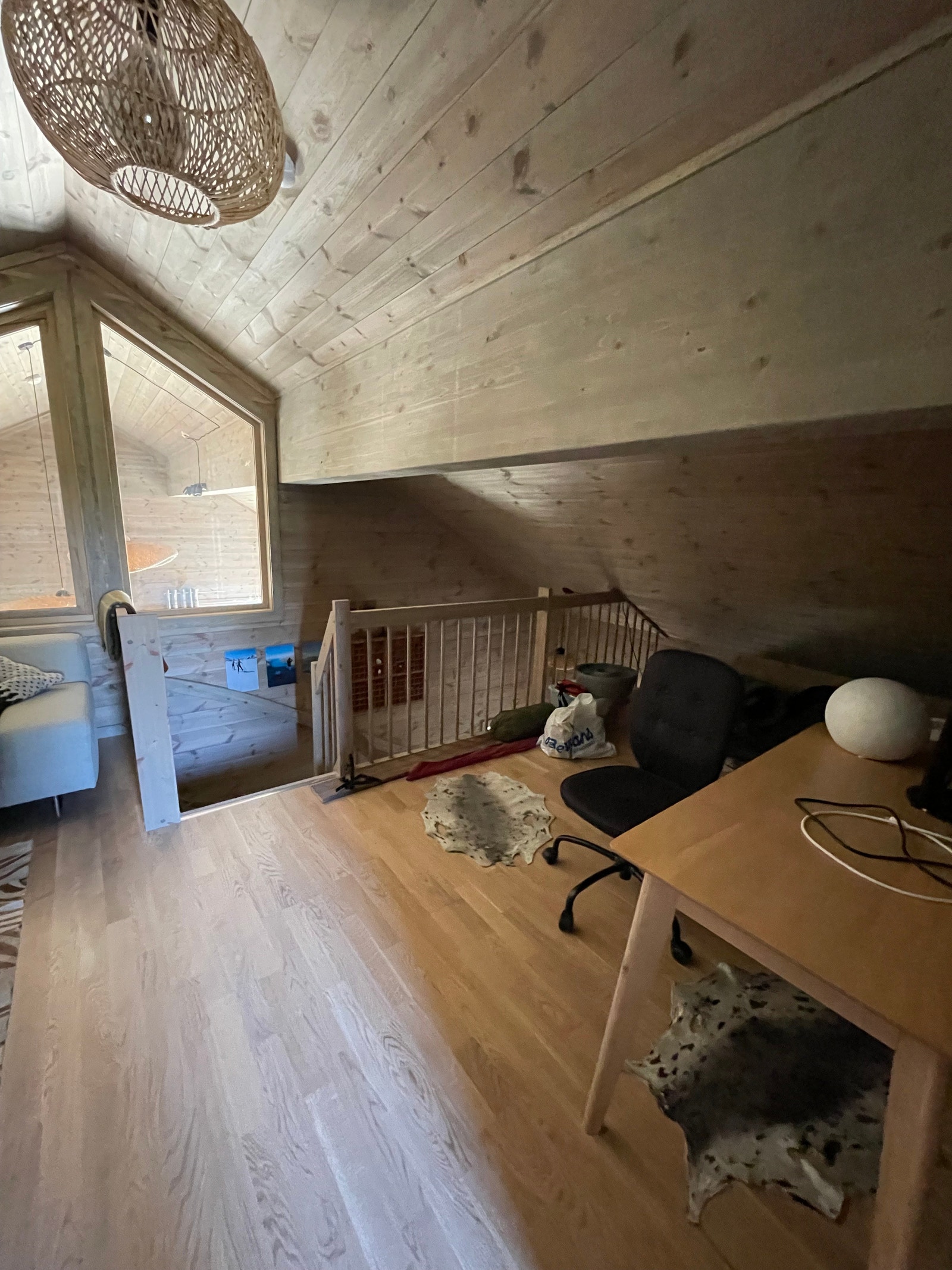 Loftstue Galleribilde