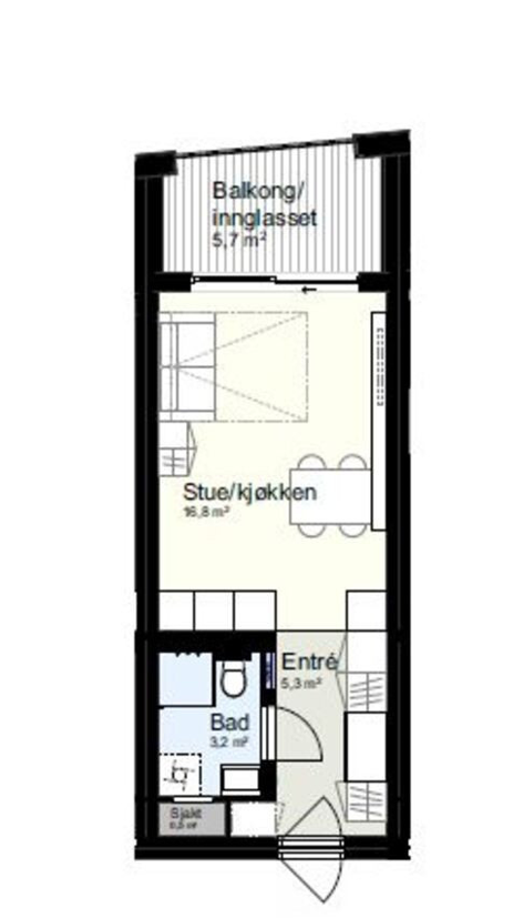 Plantegning Galleribilde