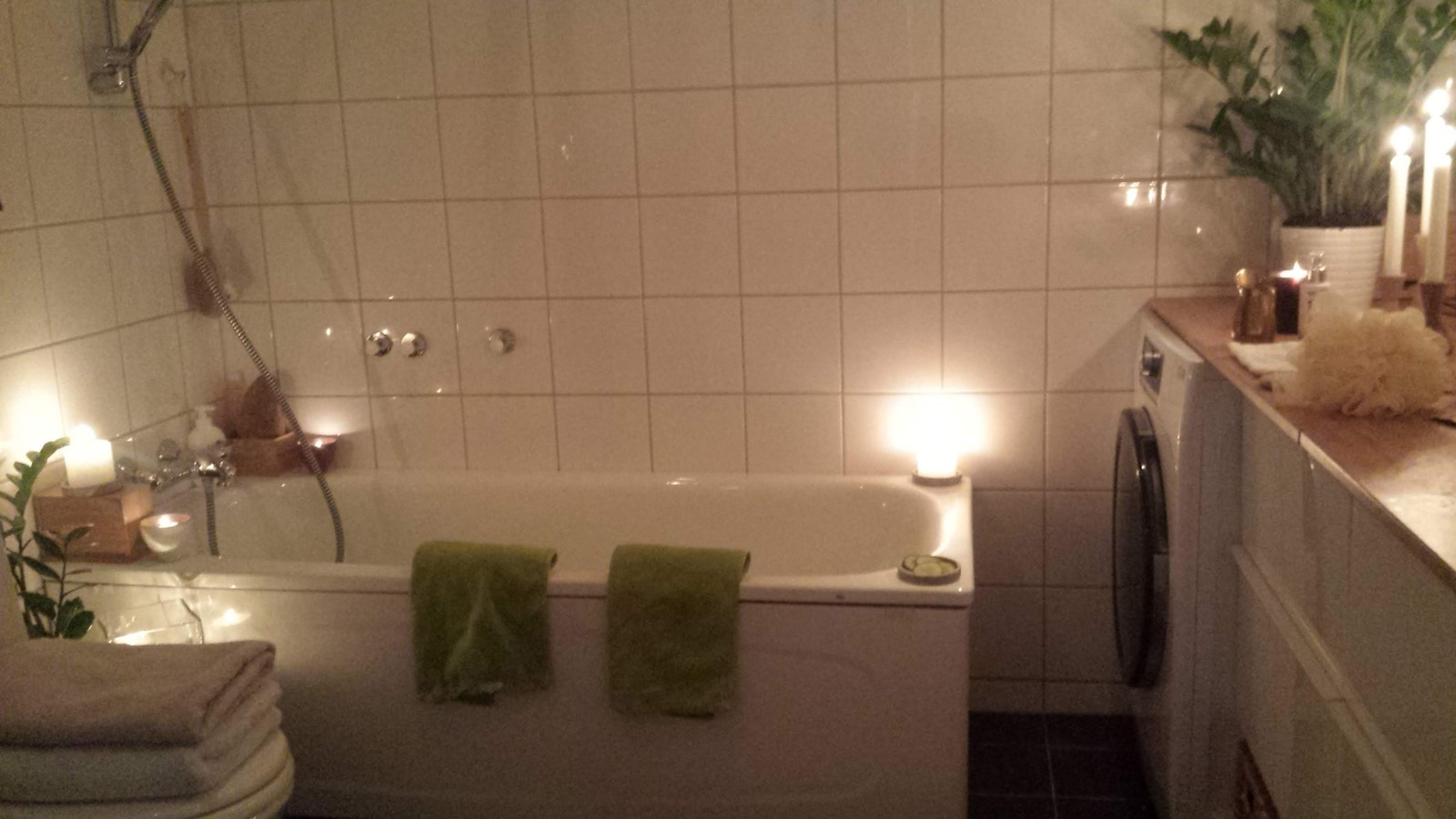 Bad med badekar Galleribilde