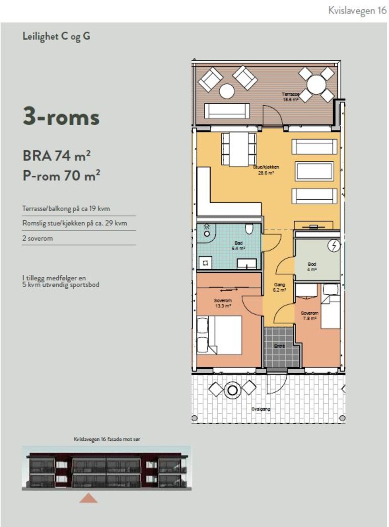 Kvislaparken 16 - Leilighet C og G Galleribilde