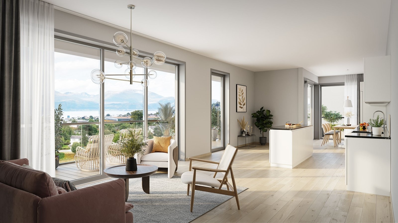 Hjørneleiligheit i 5.etg. Galleribilde