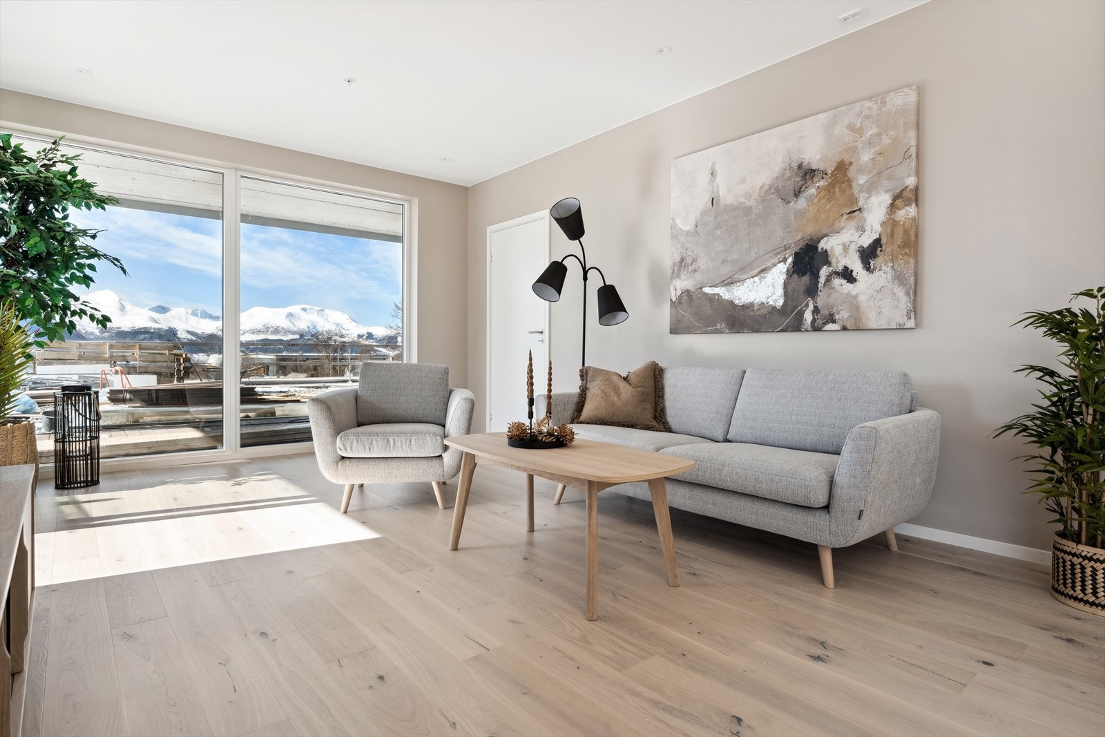 Del av stue Galleribilde