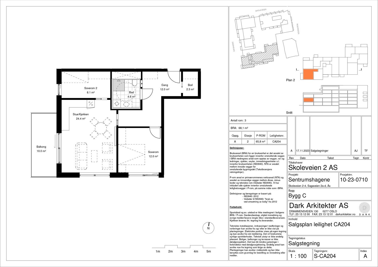 S-CA204 - Salgsplan leilighet CA204.jpg Galleribilde