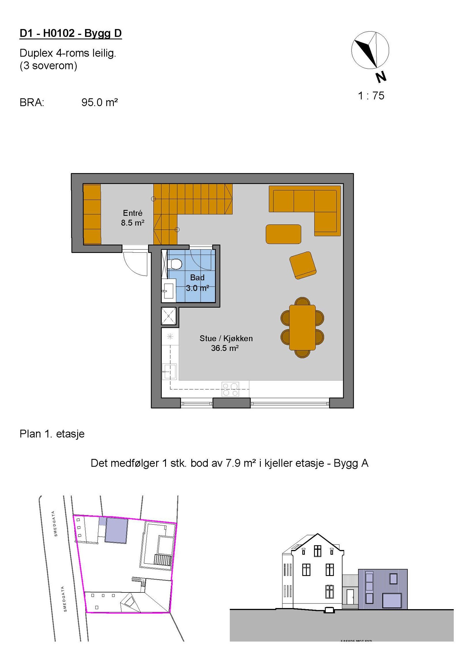 D1 - H0102 - Bygg D _ 1 Galleribilde