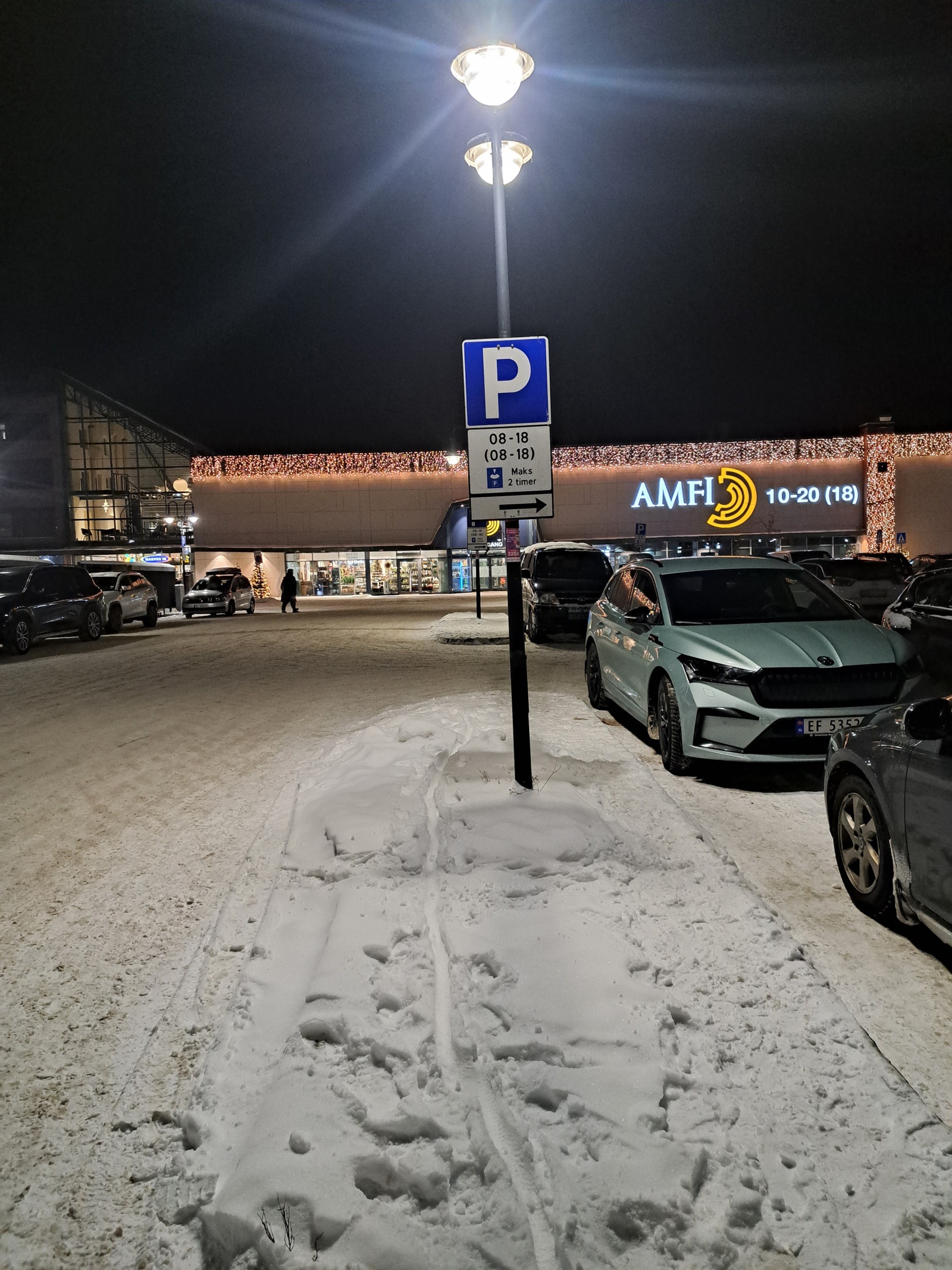 Julebilde Amfi sentret 100m gangavstand Galleribilde