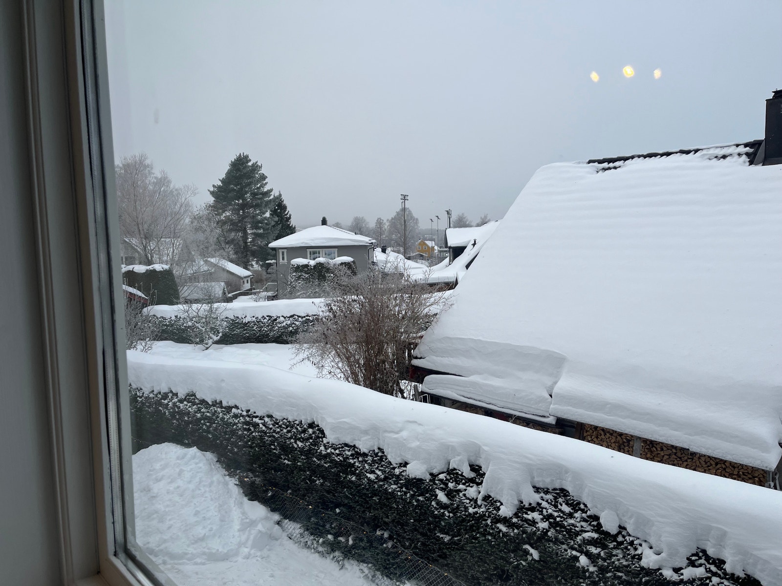 Utsikt fra stuevindu Galleribilde