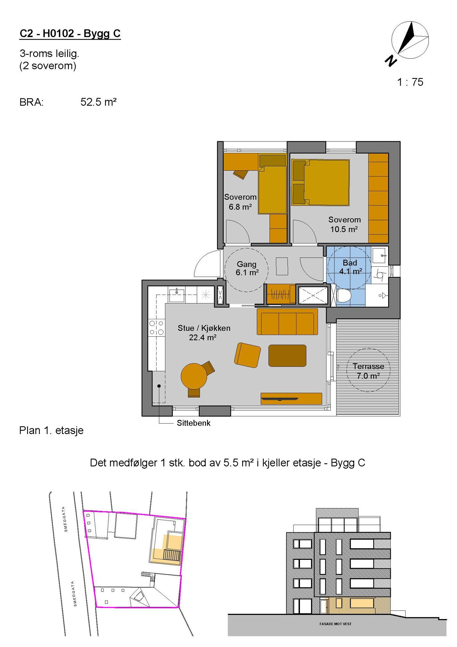 C2 - H0102 - Bygg C Galleribilde