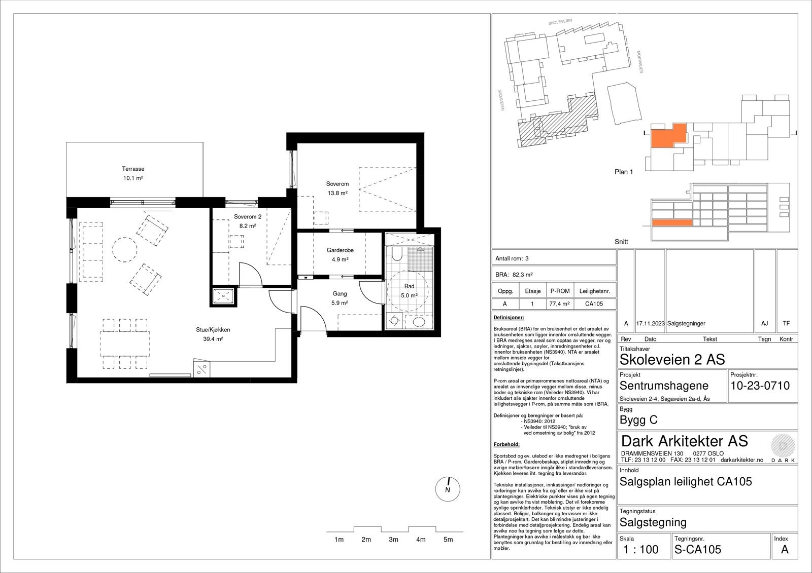 S-CA105 - Salgsplan leilighet CA105.jpg Galleribilde