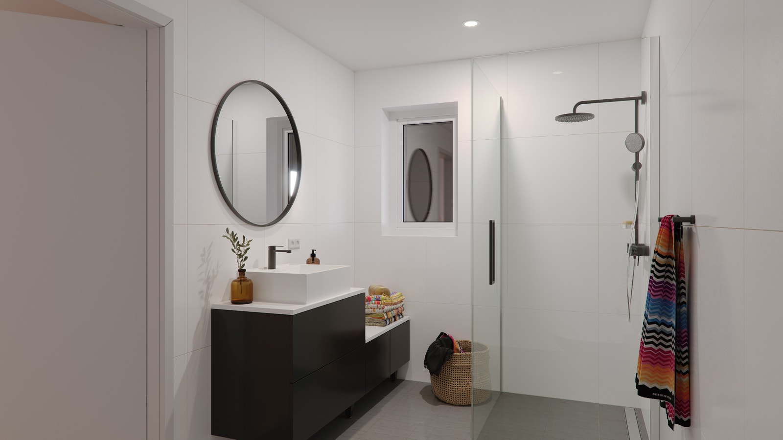 Illustrasjon av bad Galleribilde