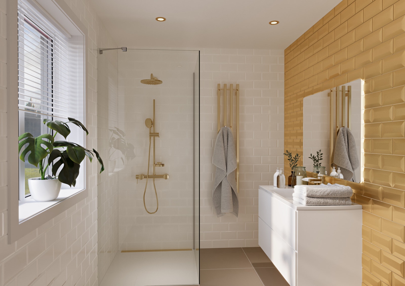 Illustrasjon av bad Galleribilde