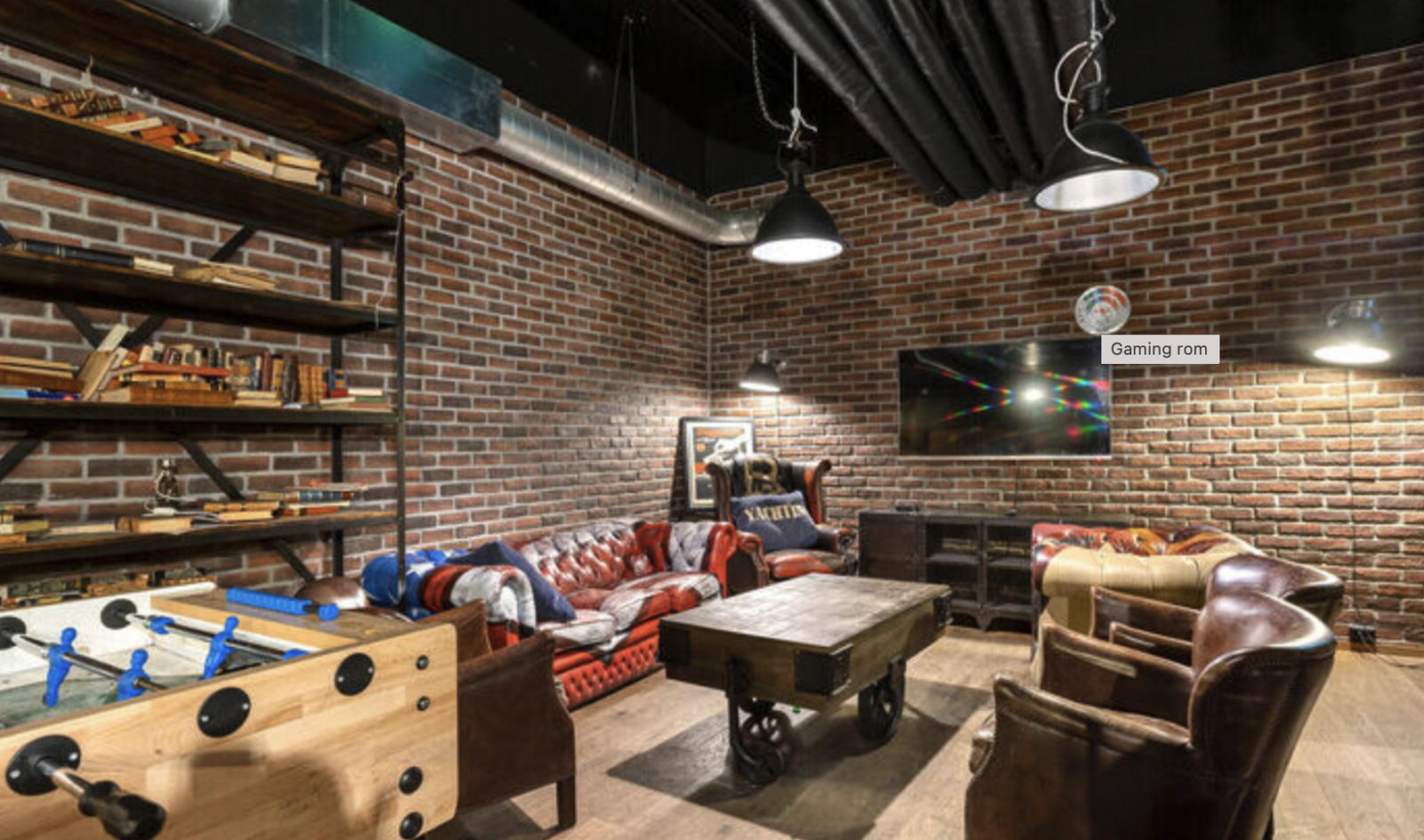 Gaming rom Galleribilde