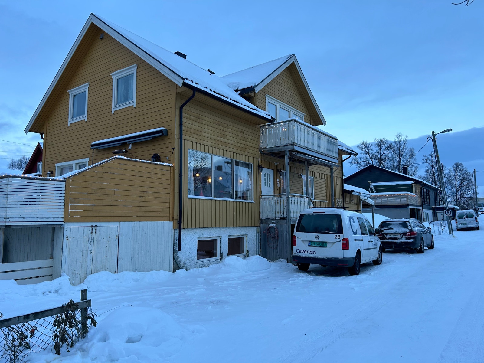 Leiligheten ligger i sokkeletasjen Galleribilde