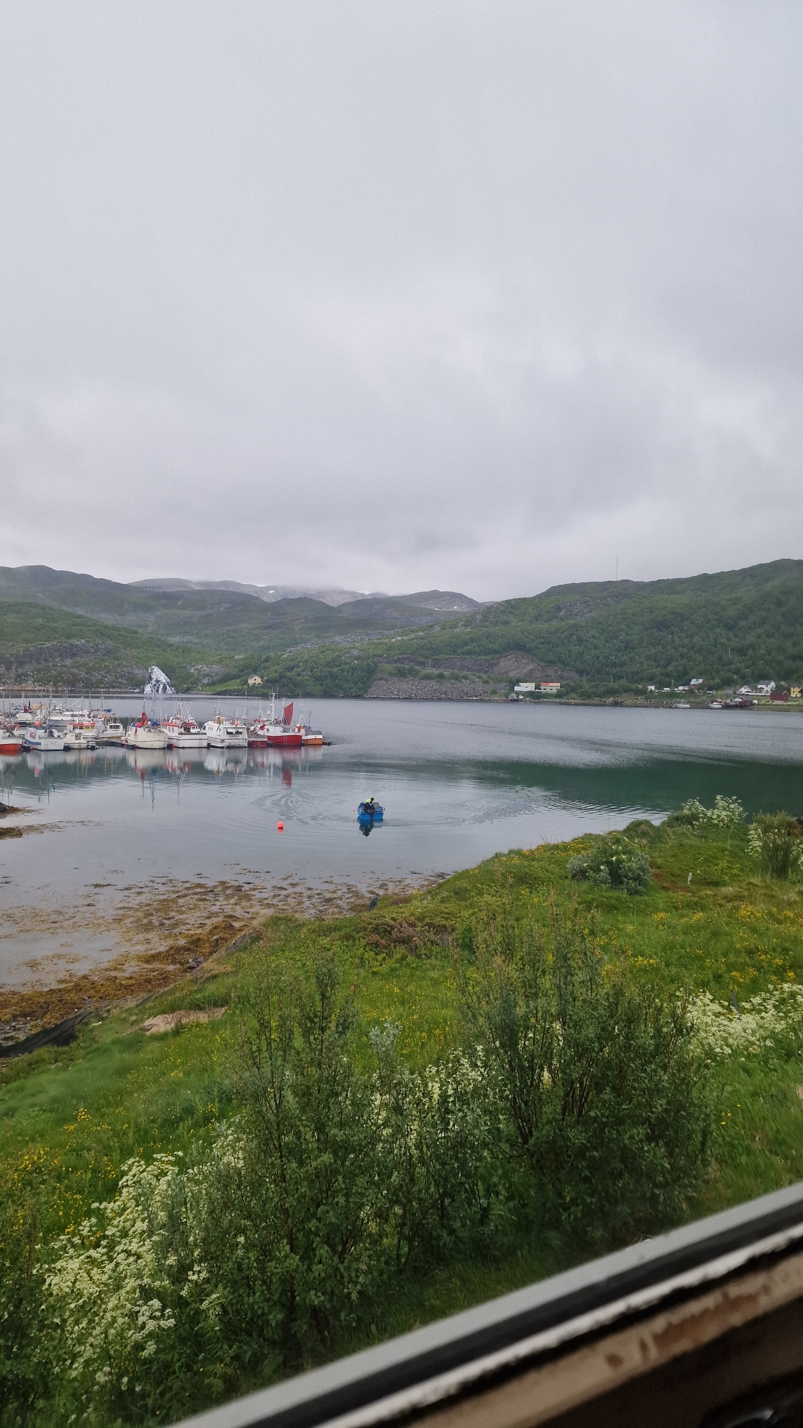 Utsikt fra stuevinduet Galleribilde