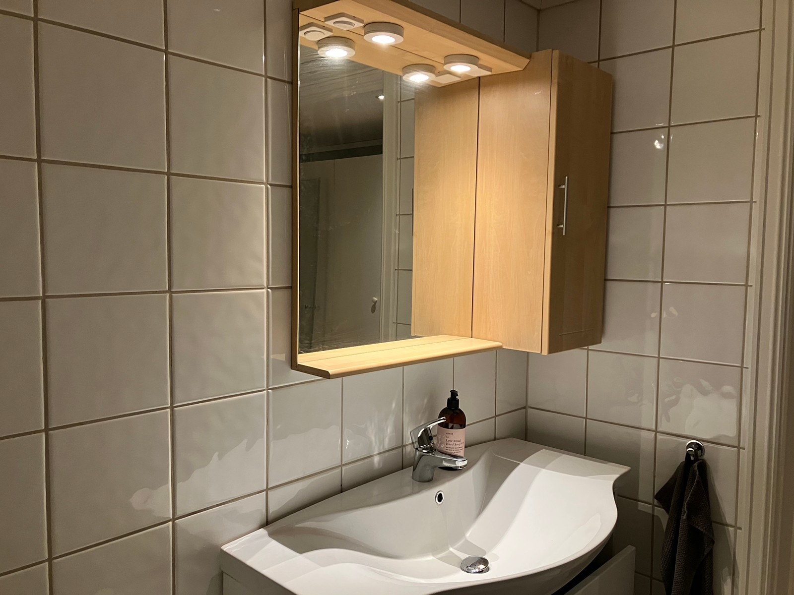 Bad med varmekabler Galleribilde