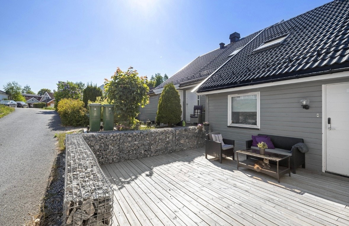 Her får man også solen store deler av dagen Galleribilde