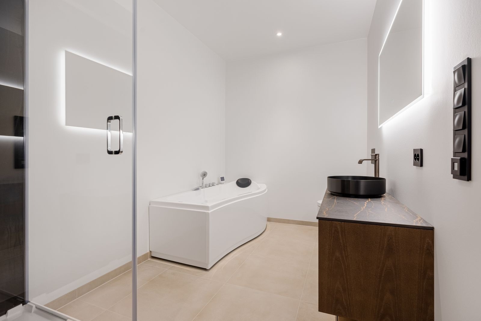 Bilde tatt fra ferdigstilt bolig i prosjektet - gjør oppmerksom på at utbyggers byggebeskrivelse/romskjema gjelder og bildene kan ha avvik ifht. dette. Galleribilde