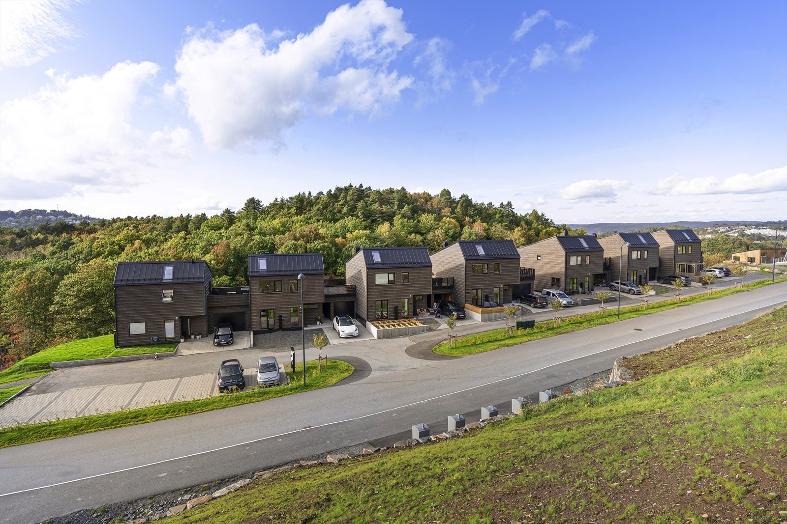 Områdebilde - her fra nabofeltet Benestadheia 1-13 Galleribilde