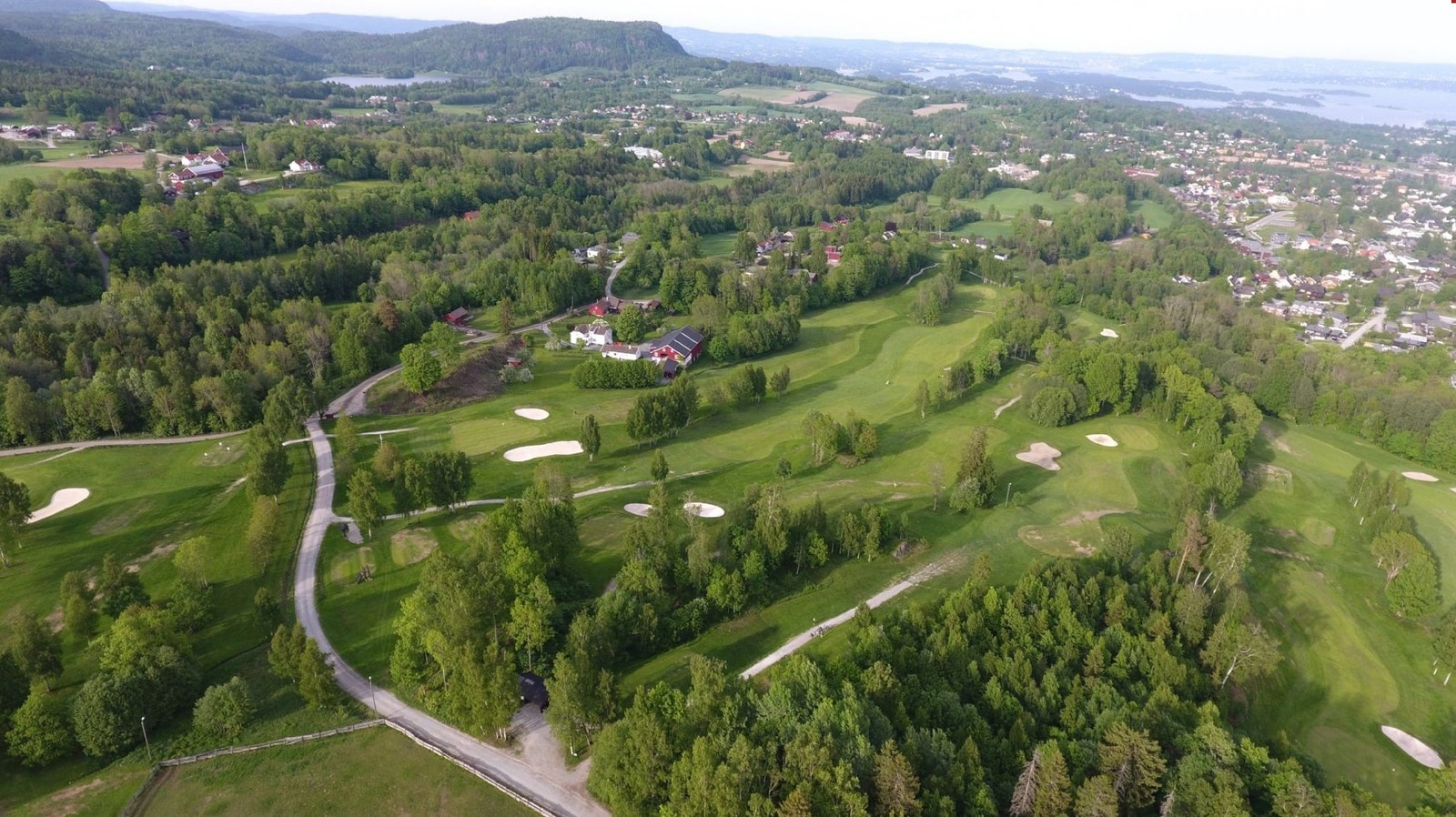 kort vei til Asker golfklubb Galleribilde