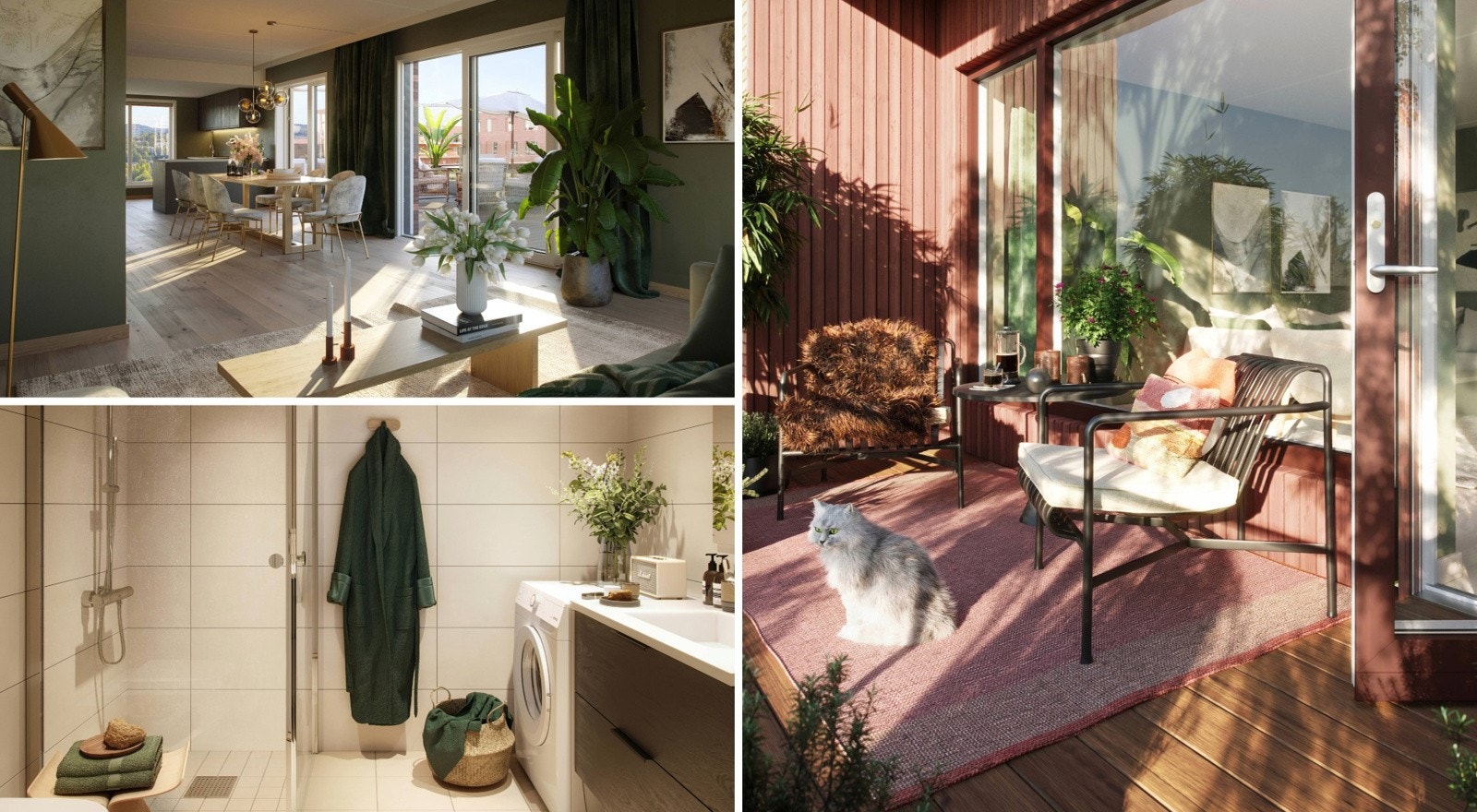 Leilighetene estimeres ferdigstilt sommer 2024- hvor du og familien kan flytte rett inn uten å tenke på oppussing de neste årene.* Galleribilde