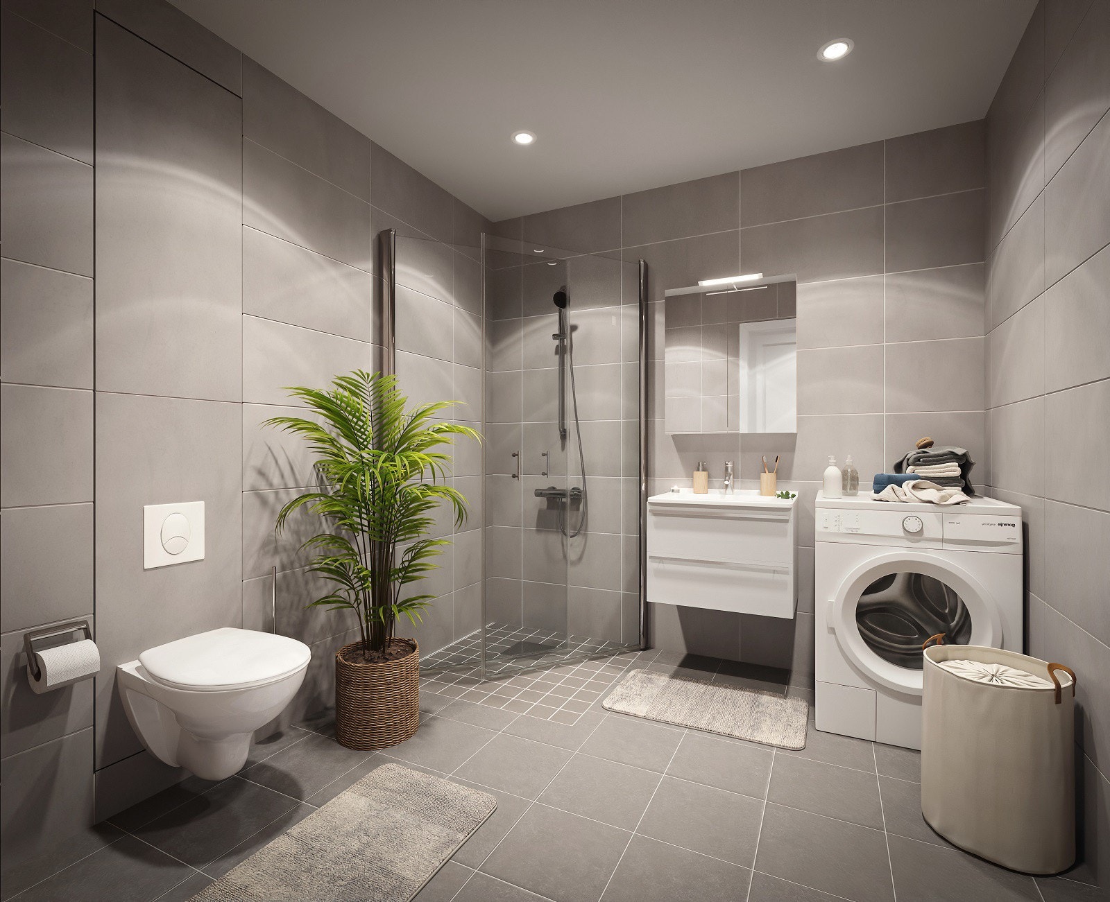 Bad 74m2 Galleribilde