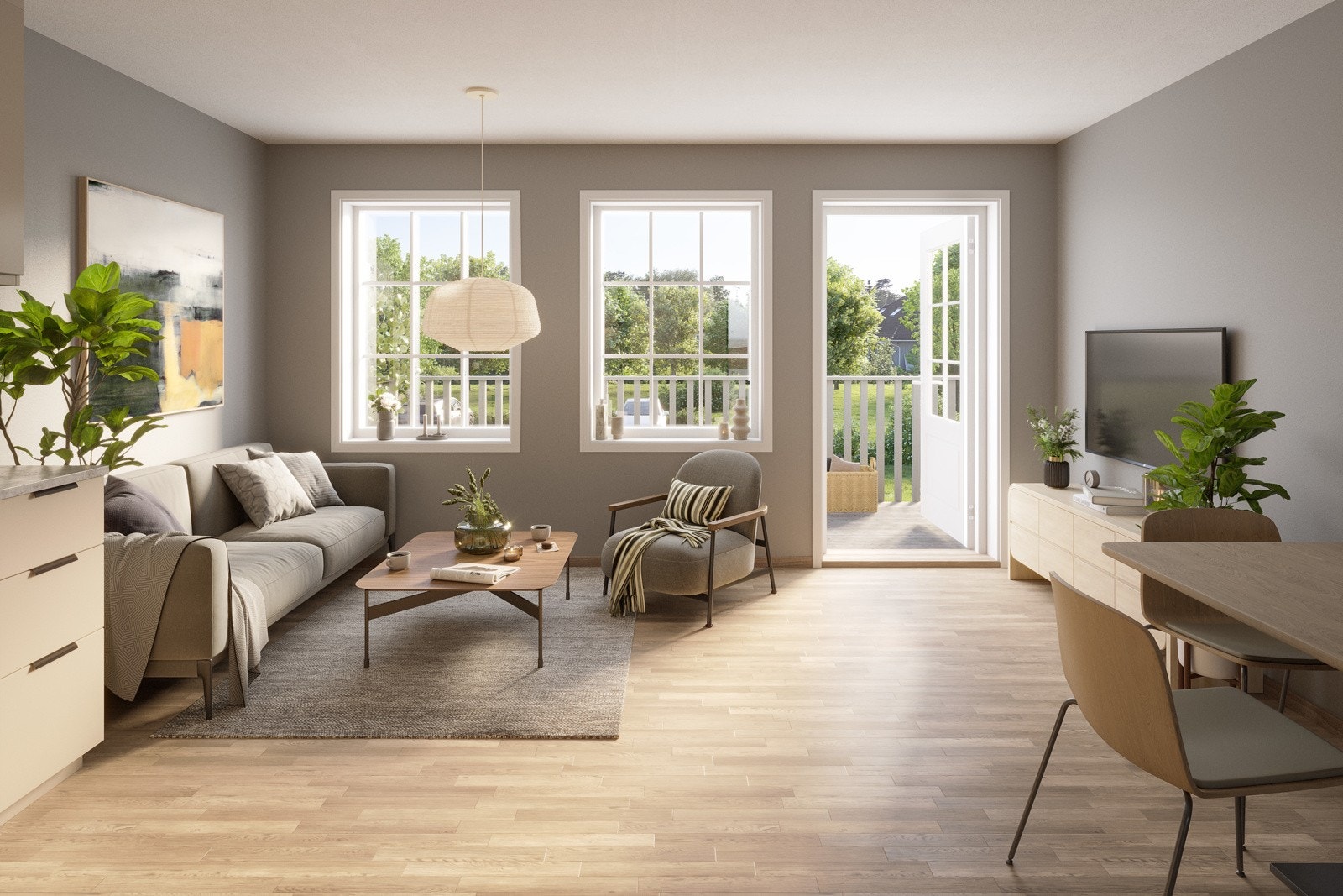 Stue 44m2 Galleribilde