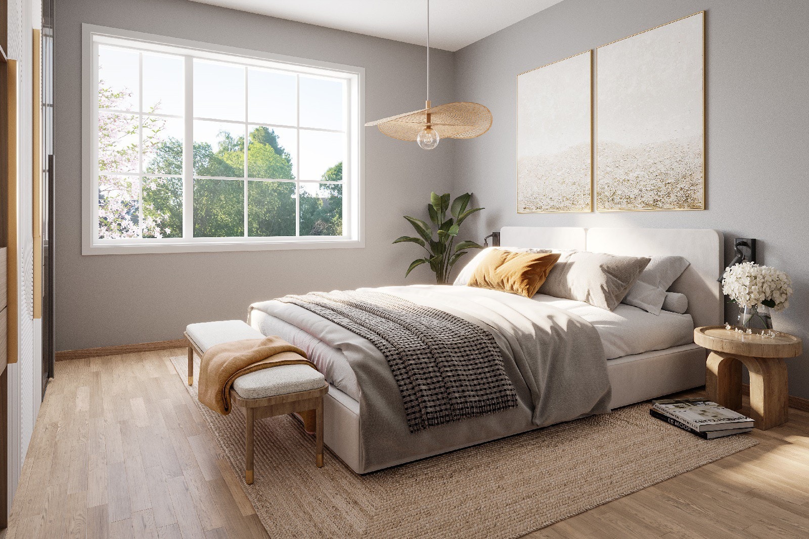 Soverom 74m2 Galleribilde