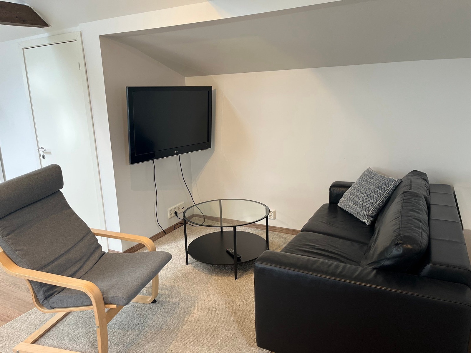 Vegghengt tv stue Galleribilde