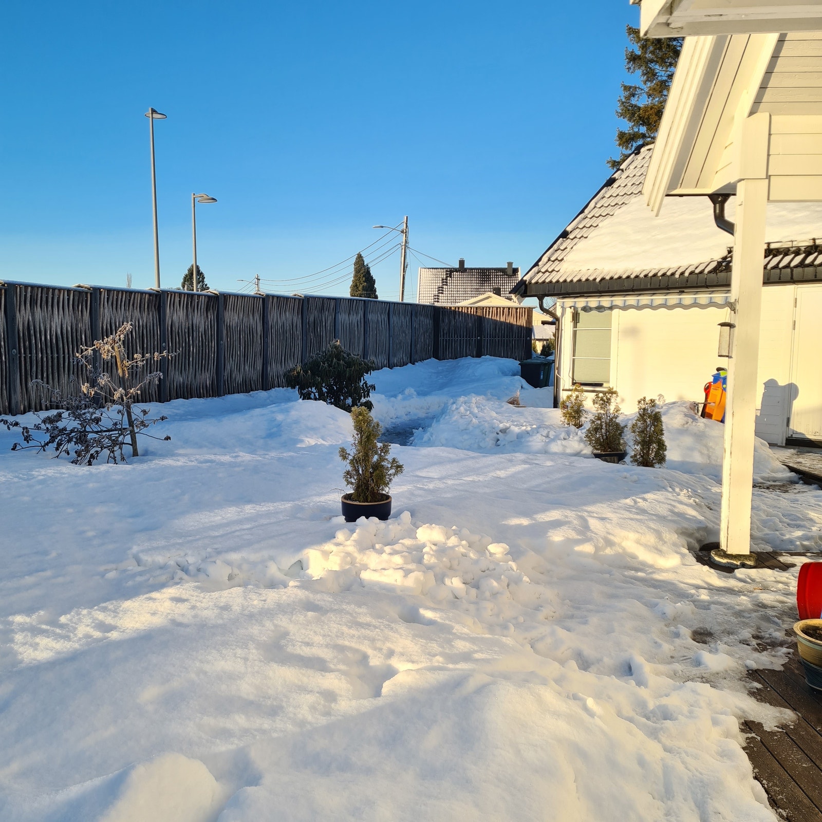 Den andre delen av huset er i dag utleid. Galleribilde