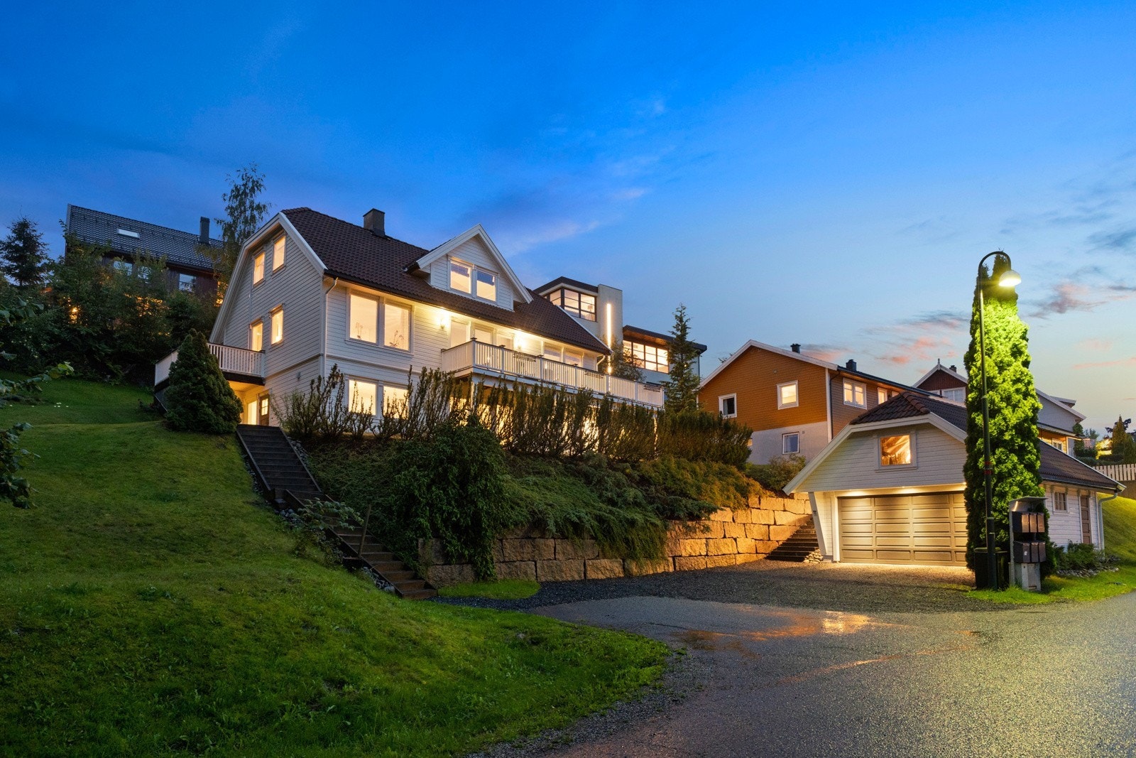 Kveldsstemning Galleribilde