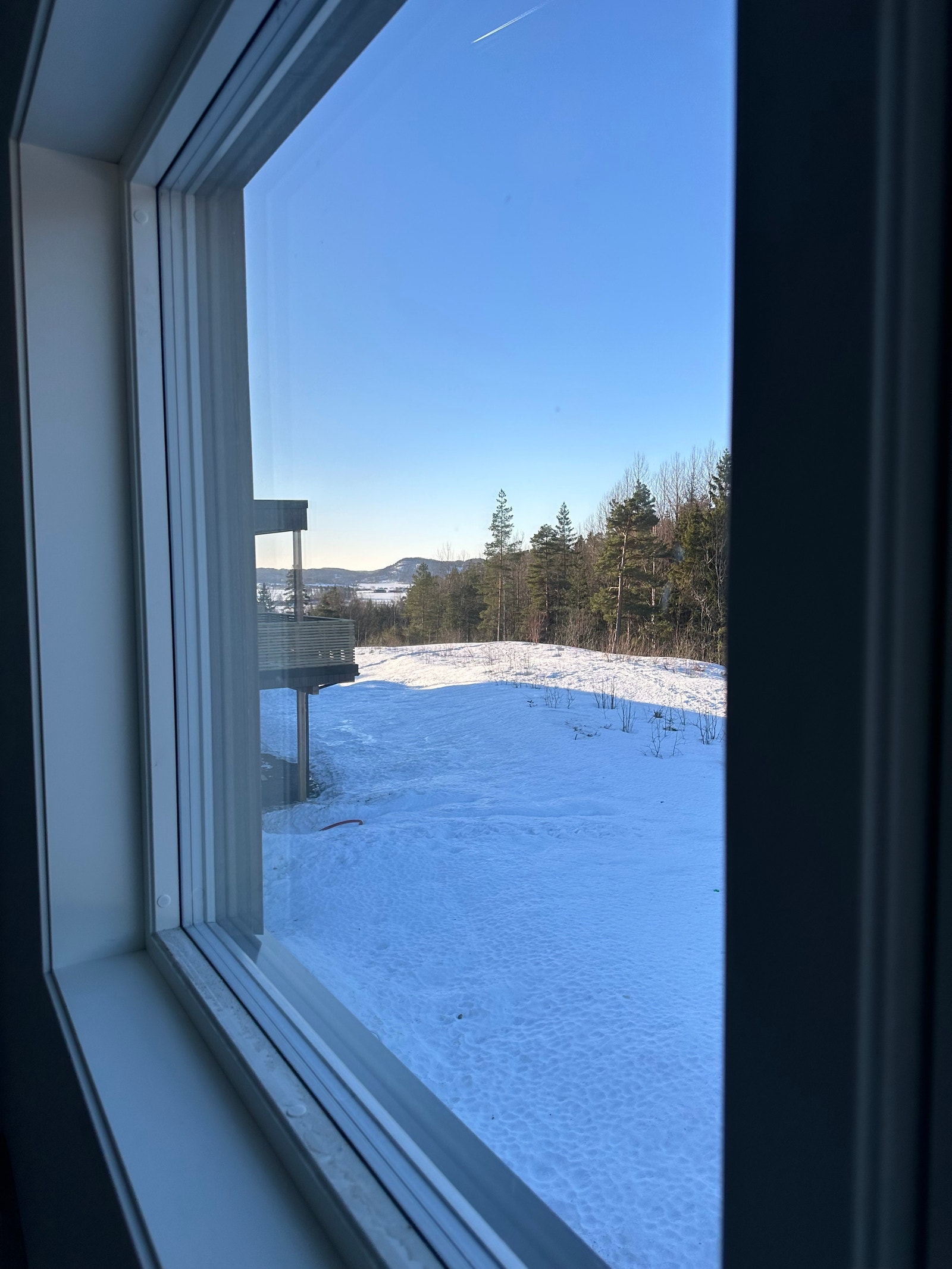 Utsikt fra gjesterom/barnerom Galleribilde