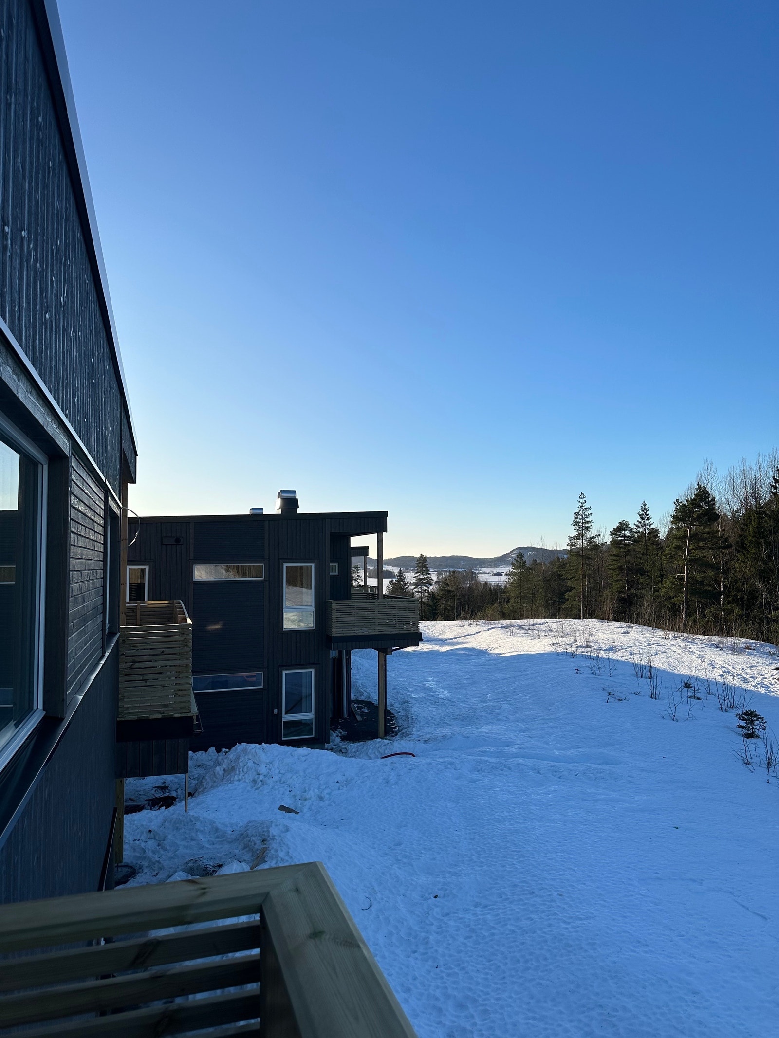 Utsikt fra veranda Galleribilde