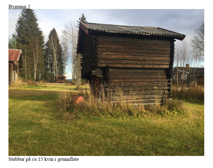 Stabburet 15kvm grunnflate Galleribilde