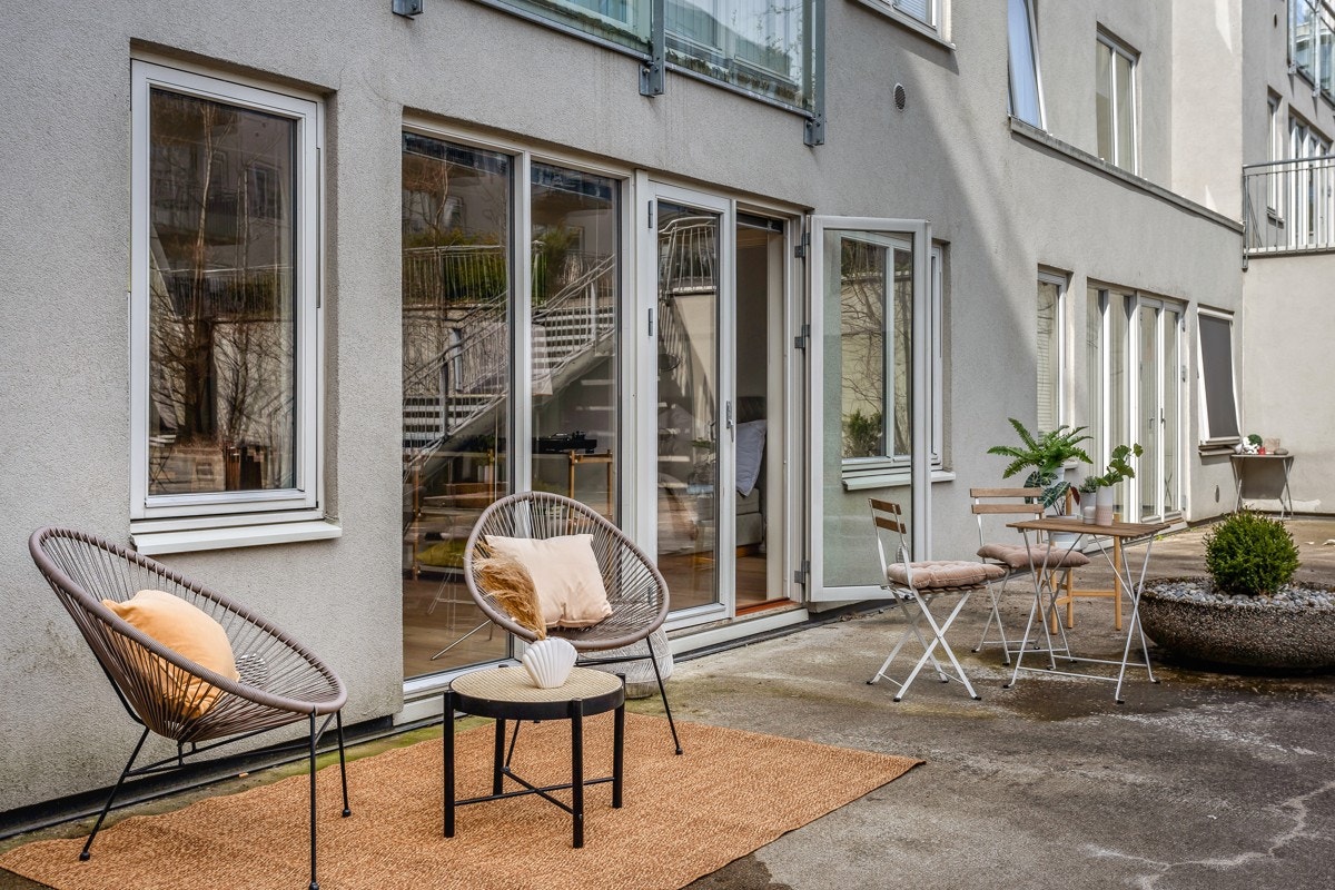 uteplass Galleribilde