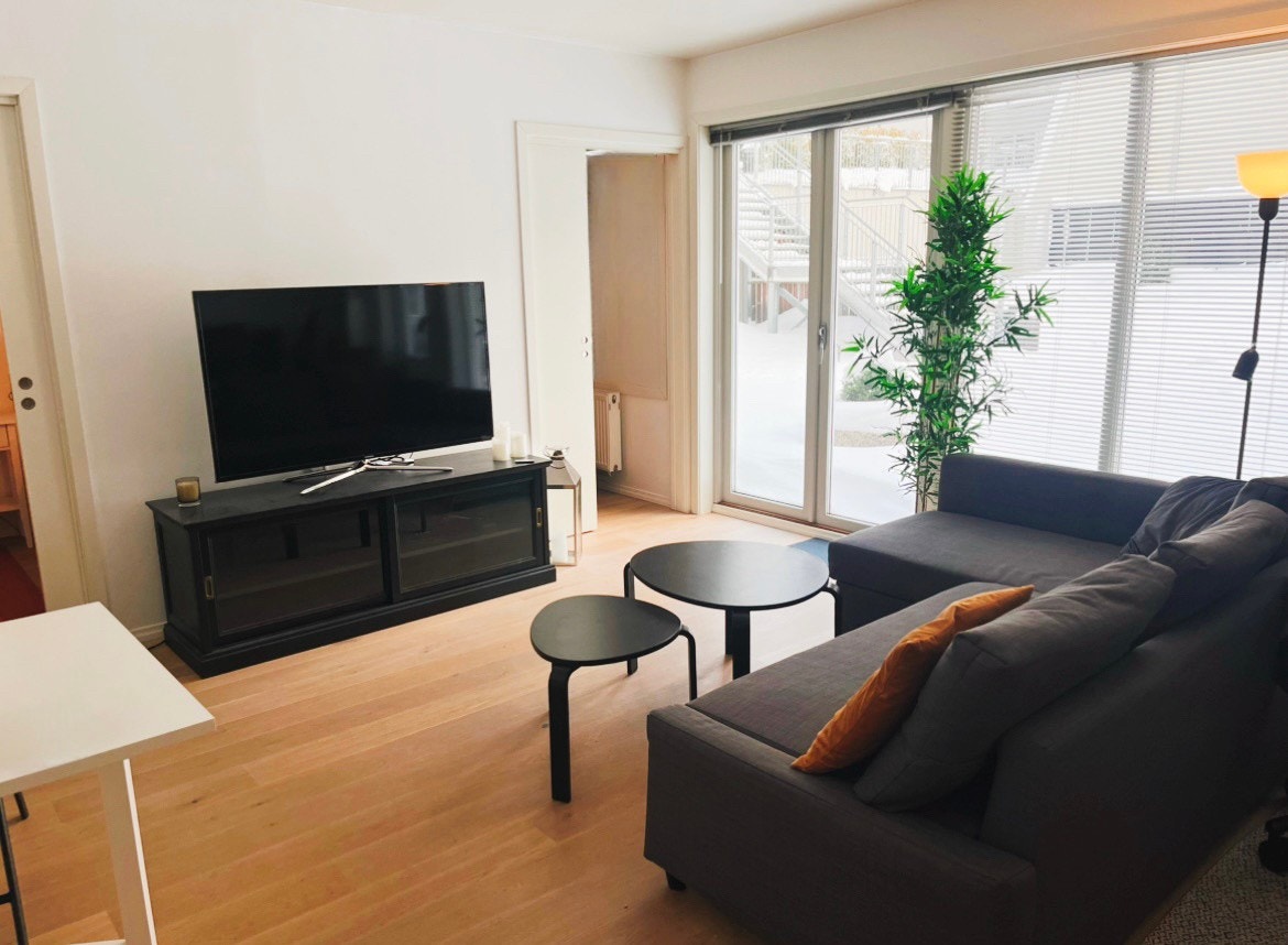 Lys og luftig stue Galleribilde