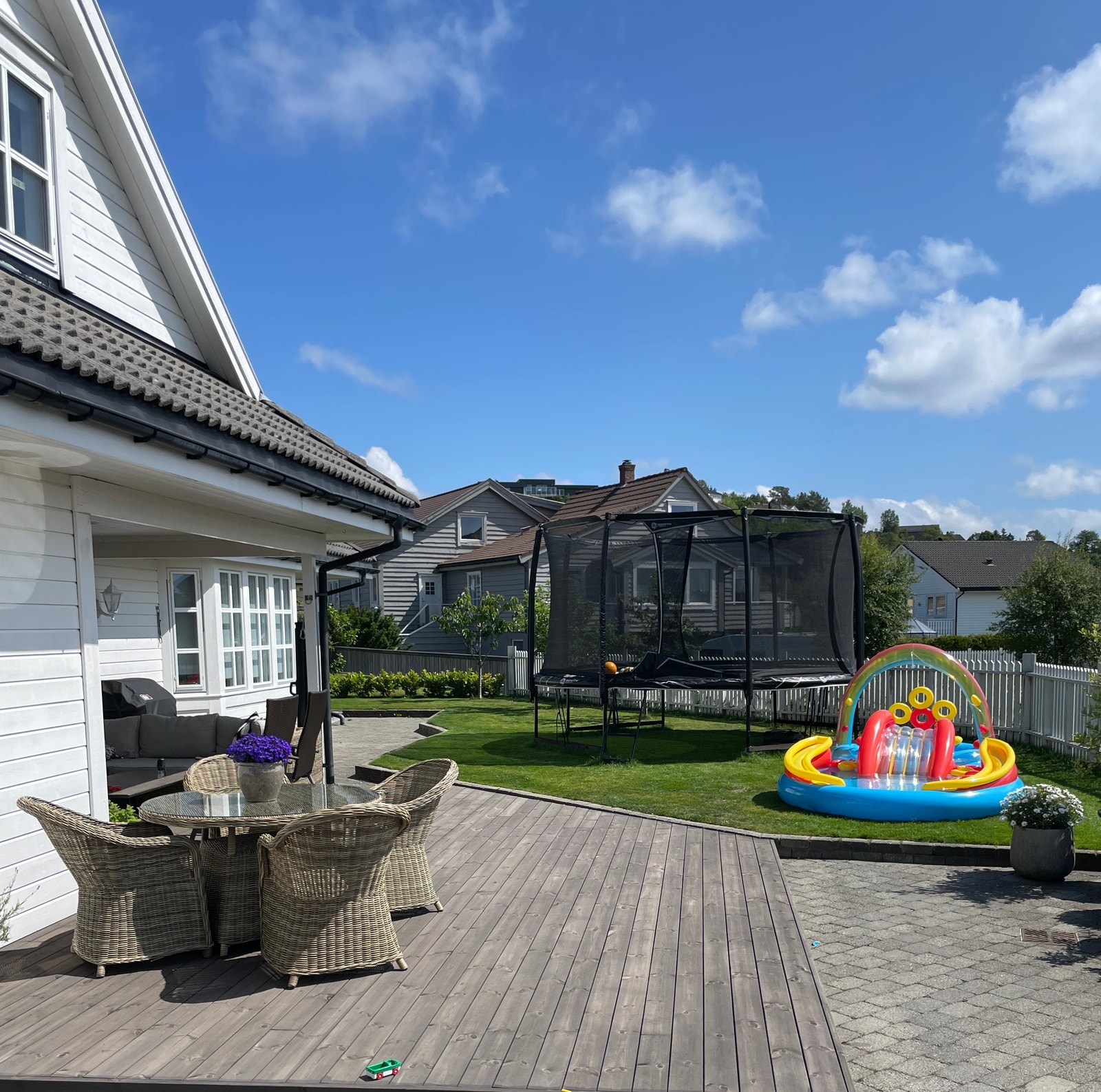 Trampolinen er fjernet Galleribilde