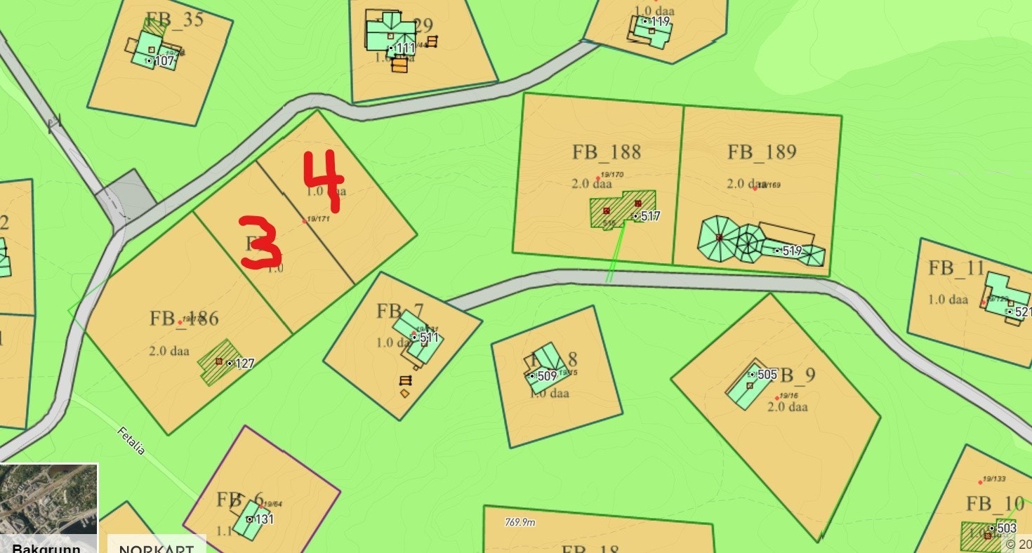 Tomt 4 er til salgs Galleribilde