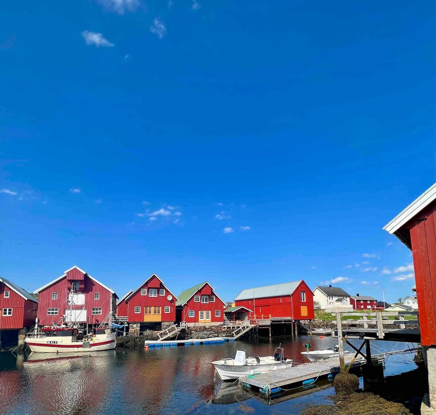 Nærmeste nabo til rorbuer. Galleribilde